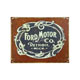 www.MEINVOYAGER.DE - BLECHSCHILD FORD MOTOR CO