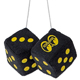 www.meinvoyager.de - MOONEYES FUZZY DICE BLACK