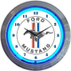 www.meinvoyager.de - NEON UHR -MUSTANG/WEISS